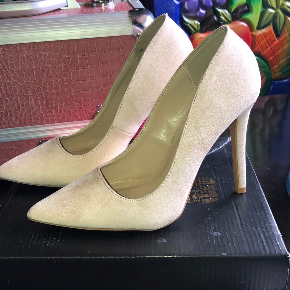 Tan High Heels